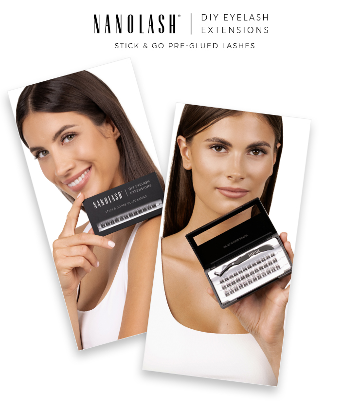 nanolash selvklebende falske øyevipper