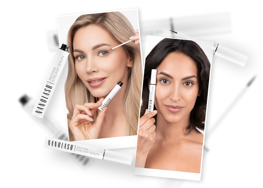 Peptidbasert vippeserum nanolash